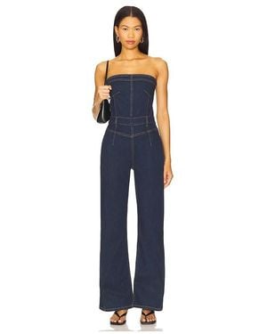 Free People X We The Free Beckett Jumpsuit - Blue