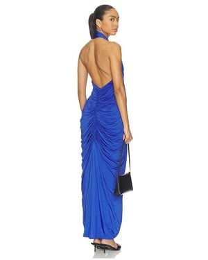 Nbd X Ivana Ramirez Carole Maxi Dress - Blue