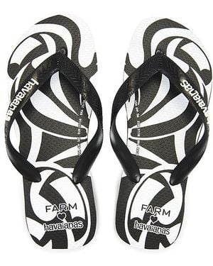 Havaianas Flip Flops Farm Tucanada - Schwarz