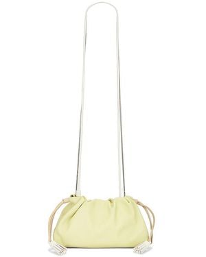 Veronica Beard Bolso Cruzado Pequeño Stash En Color Verde Salvia Talla - Blanco