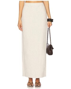 Tularosa Kaya Maxi Skirt - White