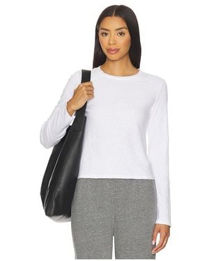 PERFECTWHITETEE Camiseta De Manga Larga De Algodón Jamie En Color Blanco Talla (También En Xl) - Gris