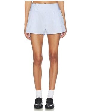 FRAME The Striped Harbor Short - Blue