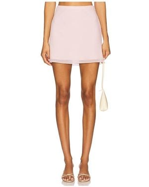 Lovers + Friends Mariah Mini Skirt - White