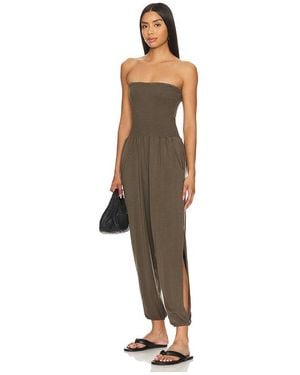 Bobi Sleeveless Jumpsuit - Natur