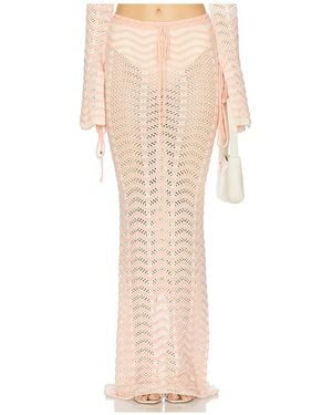 Bananhot Falda Miana En Color Blush,Cream Talla En - Neutro