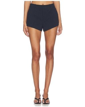 Nakedvice The Beckette Pinstripe Short En Color Azul Marino Talla (También En Xs, S)