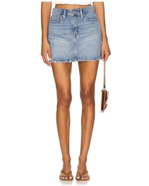 GOOD AMERICAN Good 90S Mini Skirt - Blue