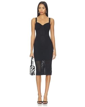 L'Agence Kleid Michelle - Schwarz