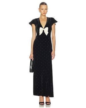 LoveShackFancy Kleid Melora - Schwarz