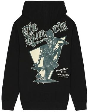 The Hundreds Skull Mountain Zip Up Hoodie - Black