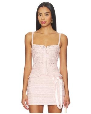 LoveShackFancy Niraya Cami - Pink