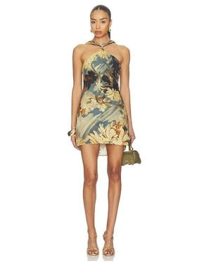 Cult Gaia Alonza Dress in Metallic | Lyst