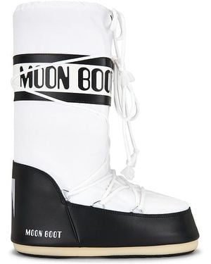 Moon Boot Icon Nylon Boot - White