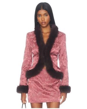 Amanda Uprichard Anya Jacket - Red