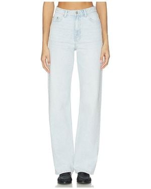 Dr. Denim Echo Straight Leg - White