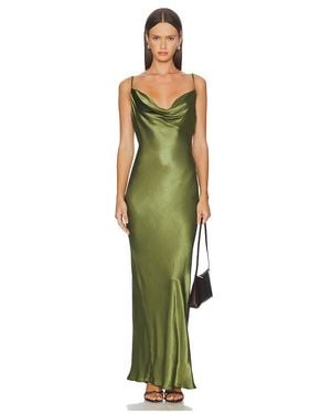 SNDY'S Skin Maxi Dress - Green