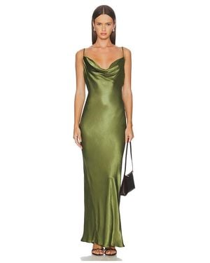 SNDY'S Skin Maxi Dress - Green