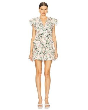 MISA Los Angles Iliana Dress - White