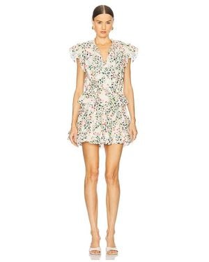 MISA Los Angles Minivestido Iliana En Color Neutral, Talla En - Blanco