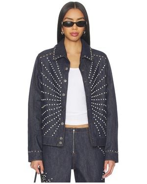 Urban Outfitters Sunburst Jacket - Blue