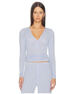 Negative Underwear Whipped Henley - White