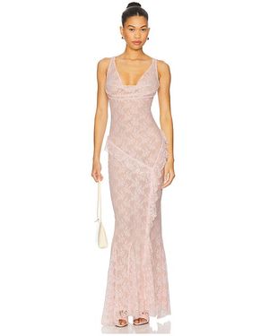 MAJORELLE Camille Gown - White