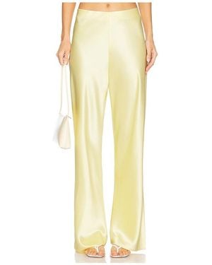 Cami NYC Hose Mit Mittelhohem Bund Pant - Gelb
