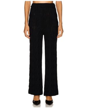 ROWEN ROSE Knit Pant - Black