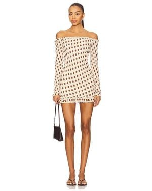 AFRM Peck Dress - White