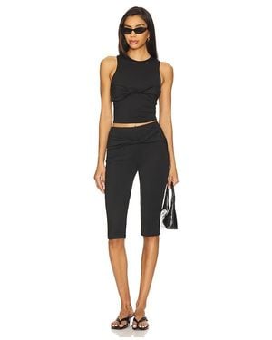superdown Set Capris Ines - Schwarz