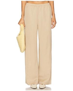 By Malene Birger Hose Mit Weitem Bein Cabello - Natur