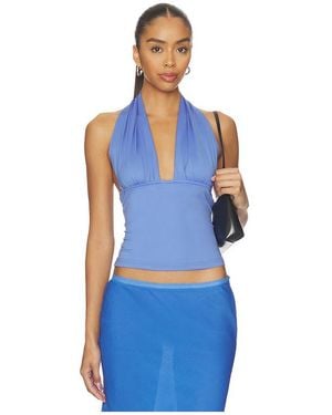 Lioness Oberteil Safari Halter - Blau
