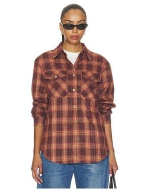 Elodie the Label Henrietta Plaid Shirt - Red