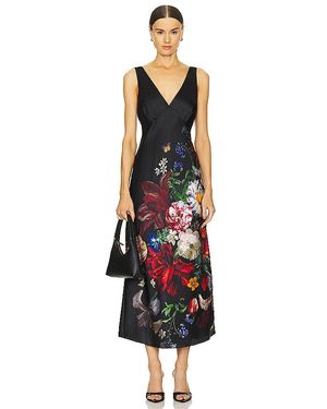 CAMILLA Maxivestido Slip En Color Negro Talla En - Blanco