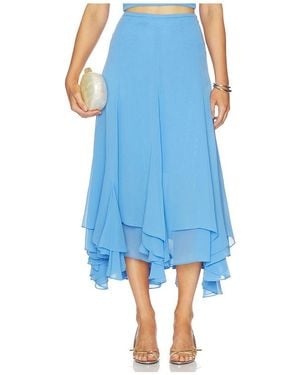 Amanda Uprichard Monterey Skirt - Blue