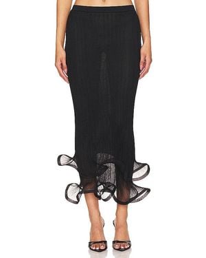Jonathan Simkhai Kelso Skirt - Black