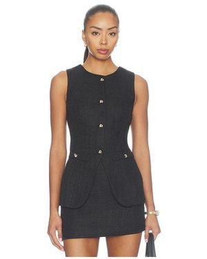 MORE TO COME Francesca Vest - Black