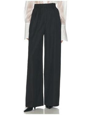 Helsa The Double Pleat Trouser - Black