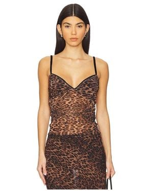 Bella Venice Gigi Mesh Top - Multicolour