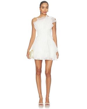Aje. Nisha Mini Dress - White