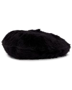 8 Other Reasons Desi Mohair Knit Beret - Black