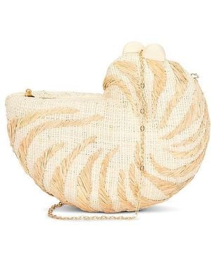 Poolside The Anna Clutch - White