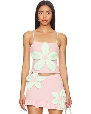 Tyler McGillivary Daisy Top - Red