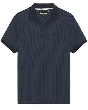 Barbour Polohemd Harworth - Blau