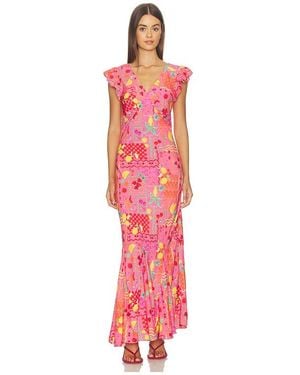 Beach Riot Elodie Dress - Red
