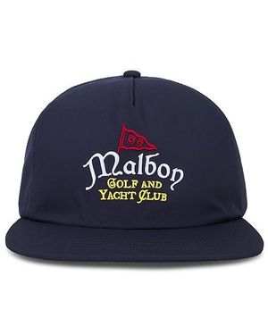 Malbon Yacht Club Snapback Hat - Blue