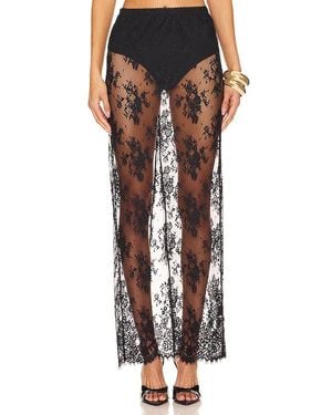 Nbd Anjali Maxi Skirt - Black