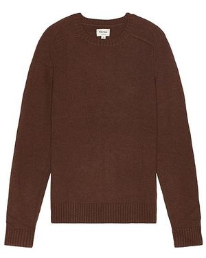 Rhythm Classic Crew Knit Jumper - Brown