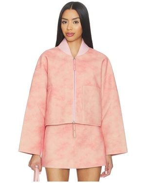 bubish Cassie Bomber Jacket - Pink